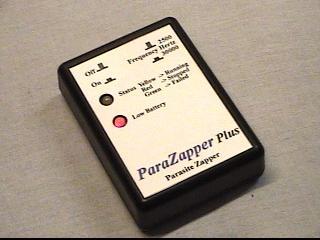 Low Battery Indicator ParaZapper� Dr. Hulda Clark zapper parasite zapper hulda's zapper